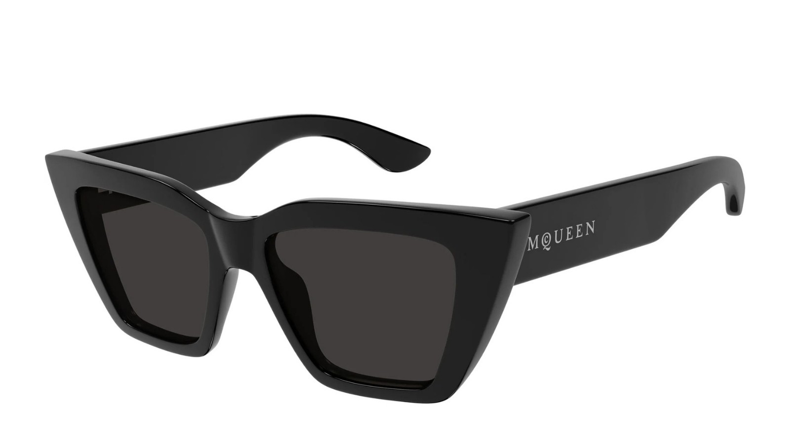 Occhiali da sole donna Luxury Alexander Mcqueen AM0507S 001 black black grey nuova collezione