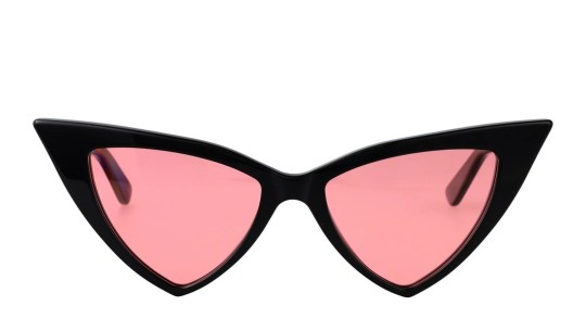 Occhiali da sole donna Luxury Alexander Mcqueen AM0518S 003 black black pink nuova collezione