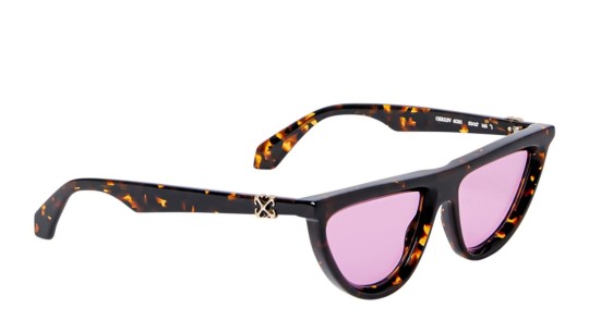 Occhiali da sole unisex Luxury Off White OERI13V JASPER SUNGLASSES 6030 havana pink nuova collezione