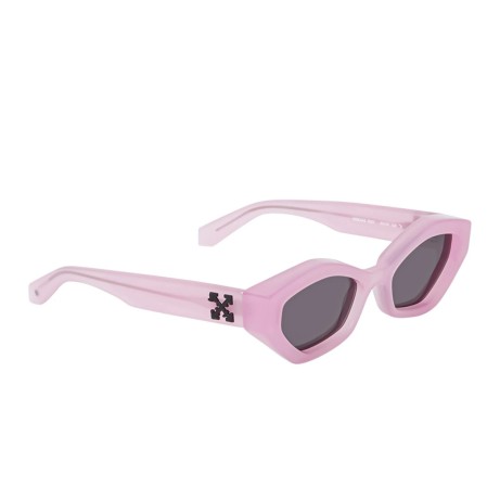 Occhiali da sole unisex Luxury Off White OERI144 HILO SUNGLASSES 3007 pink dark grey nuova collezione 2
