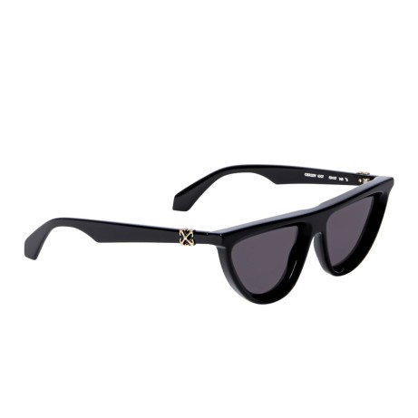 Occhiali da sole unisex Luxury Off White OERI13V JASPER SUNGLASSES 1007 black dark grey nuova collezione 2