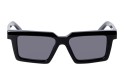 Off White OERI142 WINDSOR SUNGLASSES 1007 black dark grey