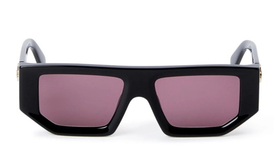 Occhiali da sole unisex Luxury Off White OERI13F VANCOUVER SUNGLASSES 1028 black dark burgundy nuova collezione