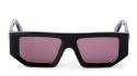 Off White OERI13F VANCOUVER SUNGLASSES 1028 black dark burgundy