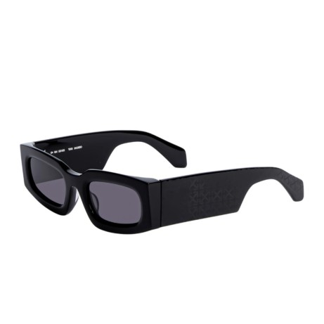 Occhiali da sole unisex Luxury Off White OERI141 CARY SUNGLASSES 1007 black dark grey nuova collezione 2