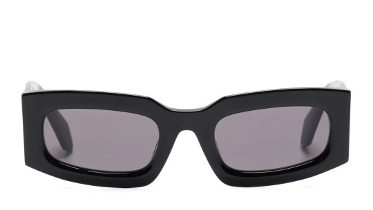 Occhiali da sole unisex Luxury Off White OERI141 CARY SUNGLASSES 1007 black dark grey nuova collezione