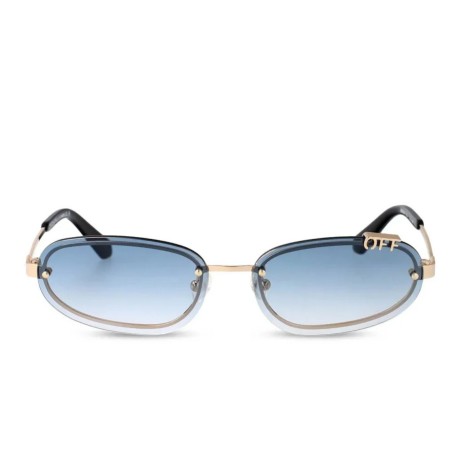 Off White OERI13M MIAMI SUNGLASSES 7642 gold gradient blue