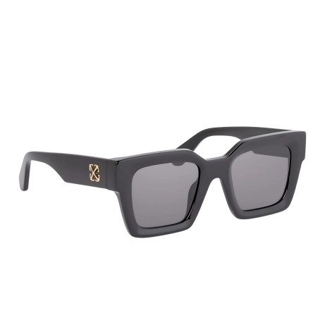 Occhiali da sole unisex Luxury Off White OERI13I JACKSON SUNGLASSES 1307 black dark grey nuova collezione 2