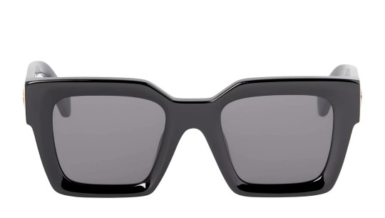 Occhiali da sole unisex Luxury Off White OERI13I JACKSON SUNGLASSES 1307 black dark grey nuova collezione