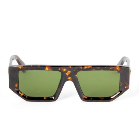 Off White OERI13F VANCOUVER SUNGLASSES 6055 havana   green