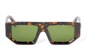 Off White OERI146 SILVERSTONE  SUNGLASSES 6062 havana camel