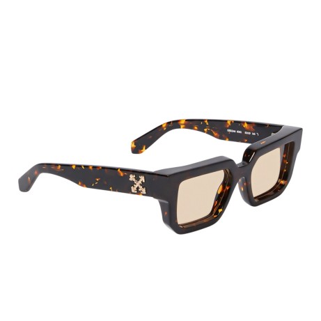 Occhiali da sole unisex Luxury Off White OERI146 SILVERSTONE  SUNGLASSES 6062 havana camel nuova collezione 2