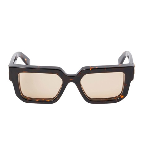 Off White OERI146 SILVERSTONE  SUNGLASSES 6062 havana camel