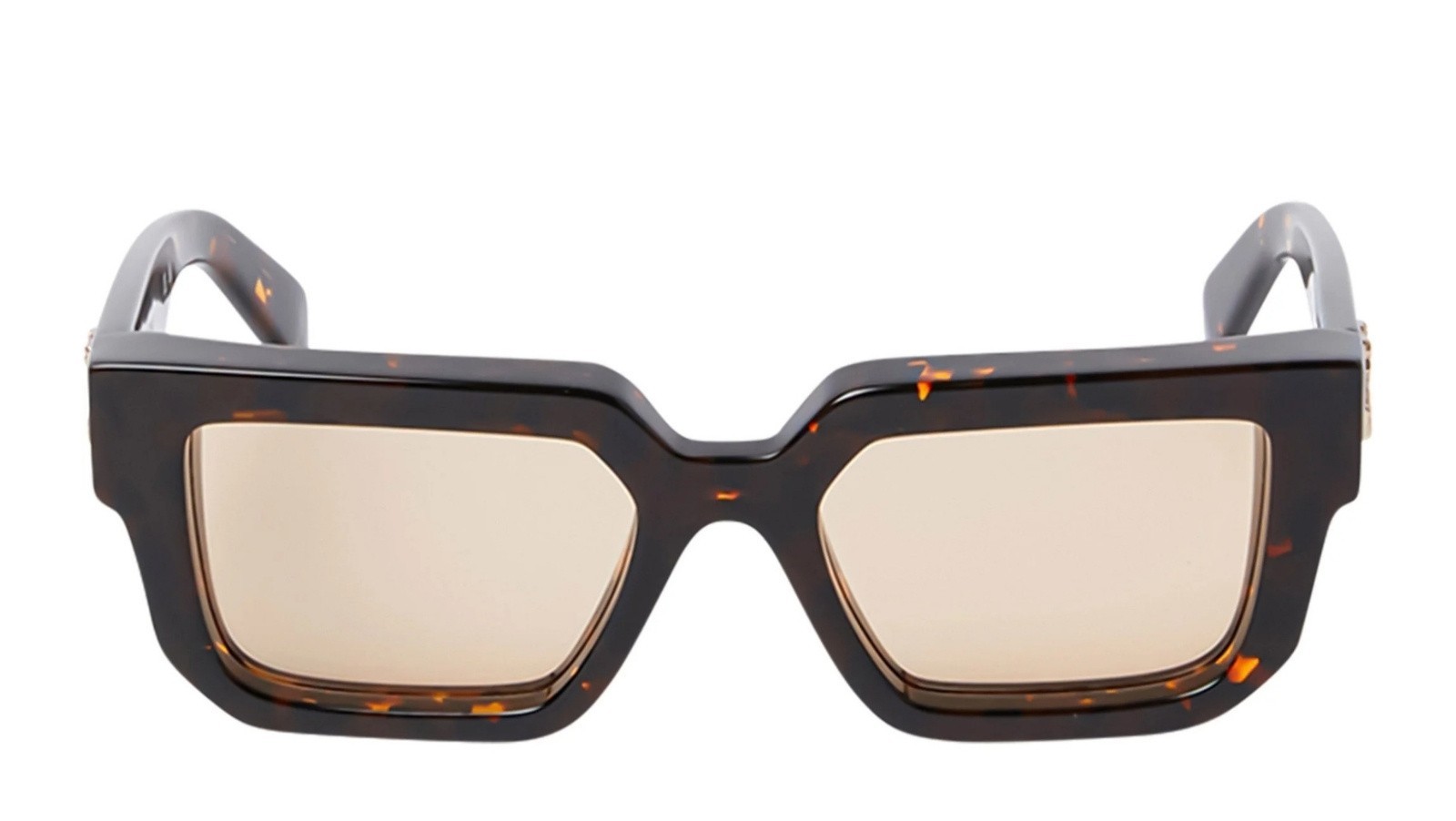 Off White OERI146 SILVERSTONE  SUNGLASSES 6062 havana camel