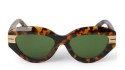 Palm Angels PERI10F MIRACLE SUNGLASSES 6055 havana green