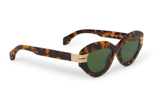 Occhiali da sole unisex Luxury Palm Angels PERI10F MIRACLE SUNGLASSES 6055 havana green nuova collezione