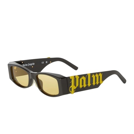 Palm Angels PERI007 ANGEL SUNGLASSES 1018 black yellow 2