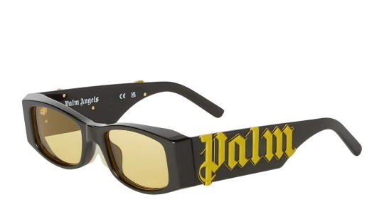 Palm Angels PERI007 ANGEL SUNGLASSES 1018 black yellow