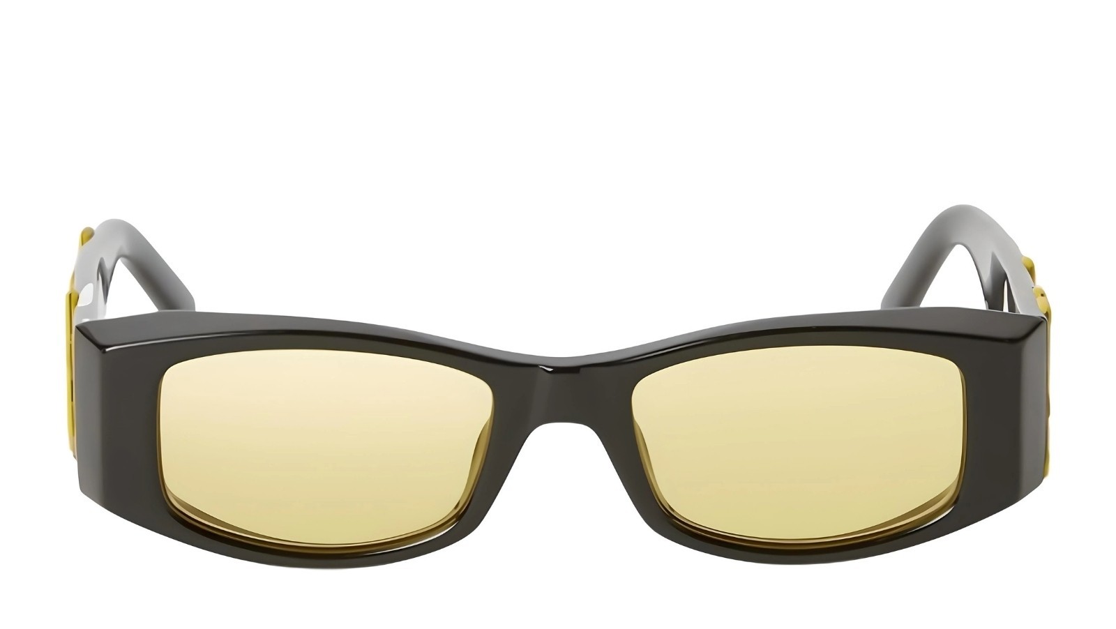 Palm Angels PERI007 ANGEL SUNGLASSES 1018 black yellow