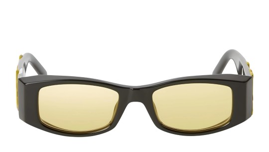 Palm Angels PERI007 ANGEL SUNGLASSES 1018 black yellow