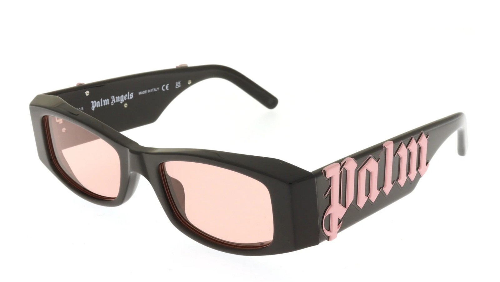 Occhiali da sole unisex Luxury Palm Angels PERI007 ANGEL SUNGLASSES 1021 black cameo nuova collezione