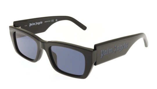 Occhiali da sole unisex Luxury Palm Angels PERI002 PALM SUNGLASSES 1045 black blue nuova collezione