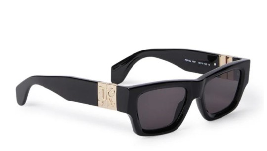 Occhiali da sole unisex Luxury Palm Angels PERI10J MAGNOLIA SUNGLASSES 1007 black dark grey nuova collezione