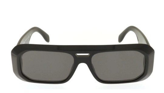 Occhiali da sole unisex Luxury Palm Angels PERI102 WILLOW SUNGLASSES 1007 black dark grey nuova collezione