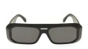 Palm Angels PERI102 WILLOW SUNGLASSES 1007 black dark grey