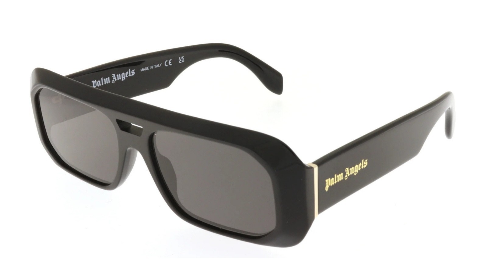 Occhiali da sole unisex Luxury Palm Angels PERI102 WILLOW SUNGLASSES 1007 black dark grey nuova collezione