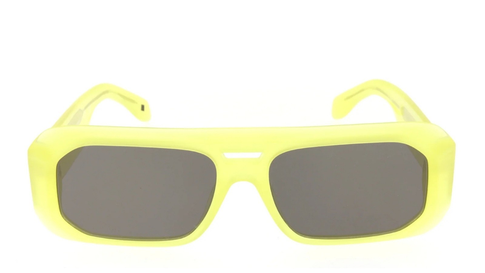 Occhiali da sole unisex Luxury Palm Angels PERI102 WILLOW SUNGLASSES 1807 yellow dark grey nuova collezione