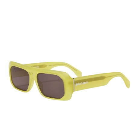 Occhiali da sole unisex Luxury Palm Angels PERI102 WILLOW SUNGLASSES 1807 yellow dark grey nuova collezione 2