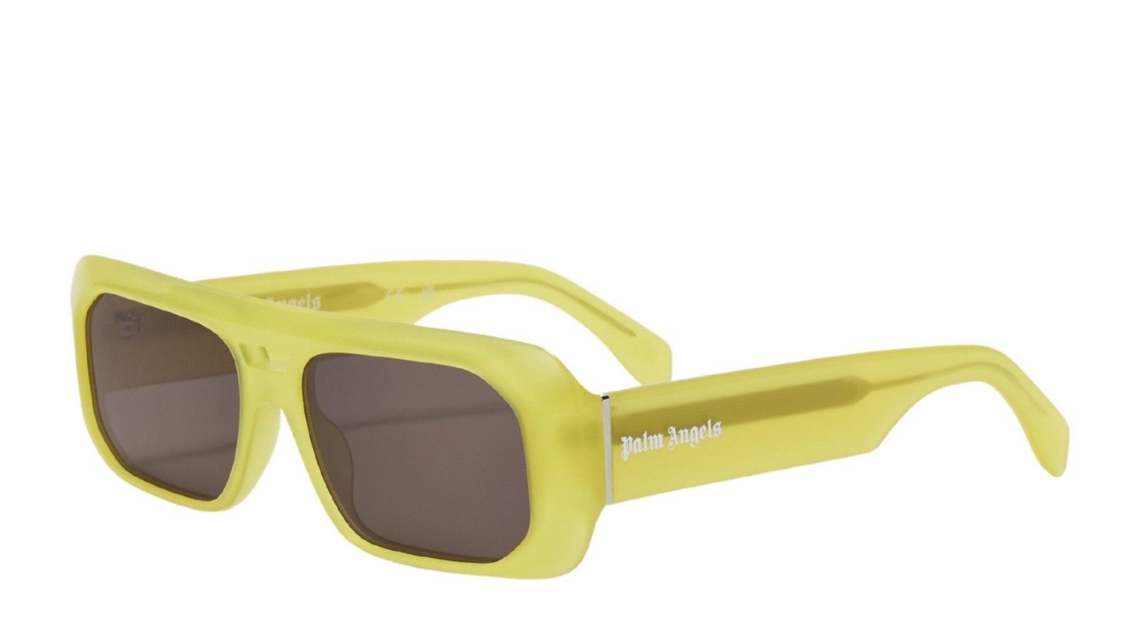 Occhiali da sole unisex Luxury Palm Angels PERI102 WILLOW SUNGLASSES 1807 yellow dark grey nuova collezione