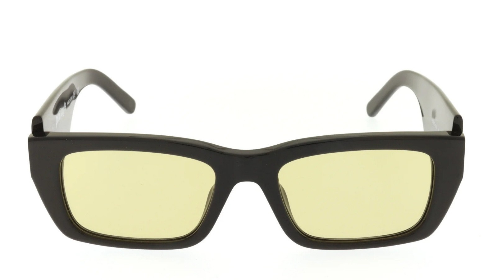 Occhiali da sole unisex Luxury Palm Angels PERI002 PALM SUNGLASSES 1018 black yellow nuova collezione Occhiali da sole unisex Luxury Palm Angels PERI002 PALM SUNGLASSES 1018 black yellow nuova collezione
