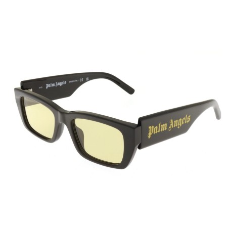 Occhiali da sole unisex Luxury Palm Angels PERI002 PALM SUNGLASSES 1018 black yellow nuova collezione 2