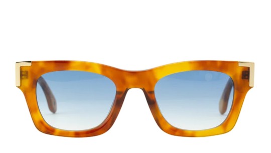 Occhiali da sole unisex Luxury Palm Angels PERI101 WESTPORT SUNGLASSES 2449 warm havana blue gra nuova collezione