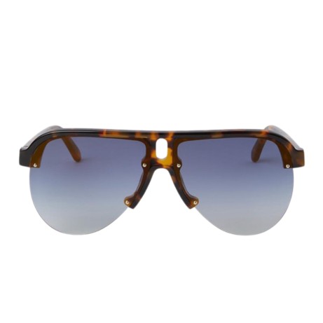 Palm Angels PERI10B TRINITY SUNGLASSES 6048 havana blue gradient
