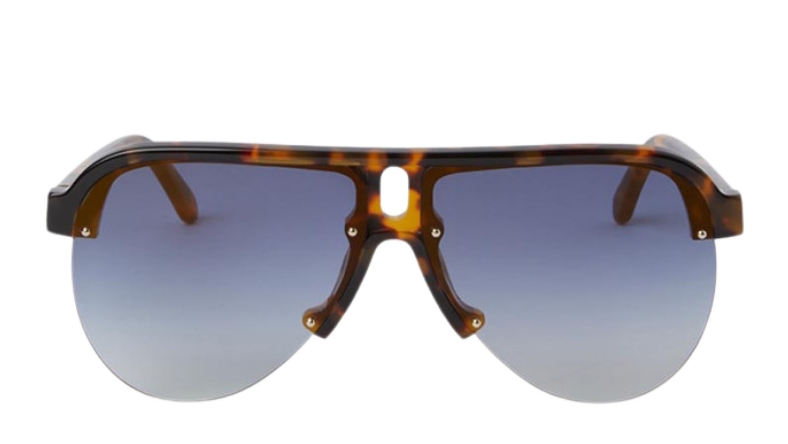 Occhiali da sole unisex Luxury Palm Angels PERI10B TRINITY SUNGLASSES 6048 havana blue gradient nuova collezione