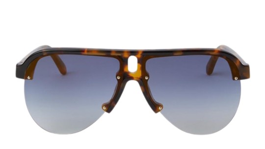 Occhiali da sole unisex Luxury Palm Angels PERI10B TRINITY SUNGLASSES 6048 havana blue gradient nuova collezione