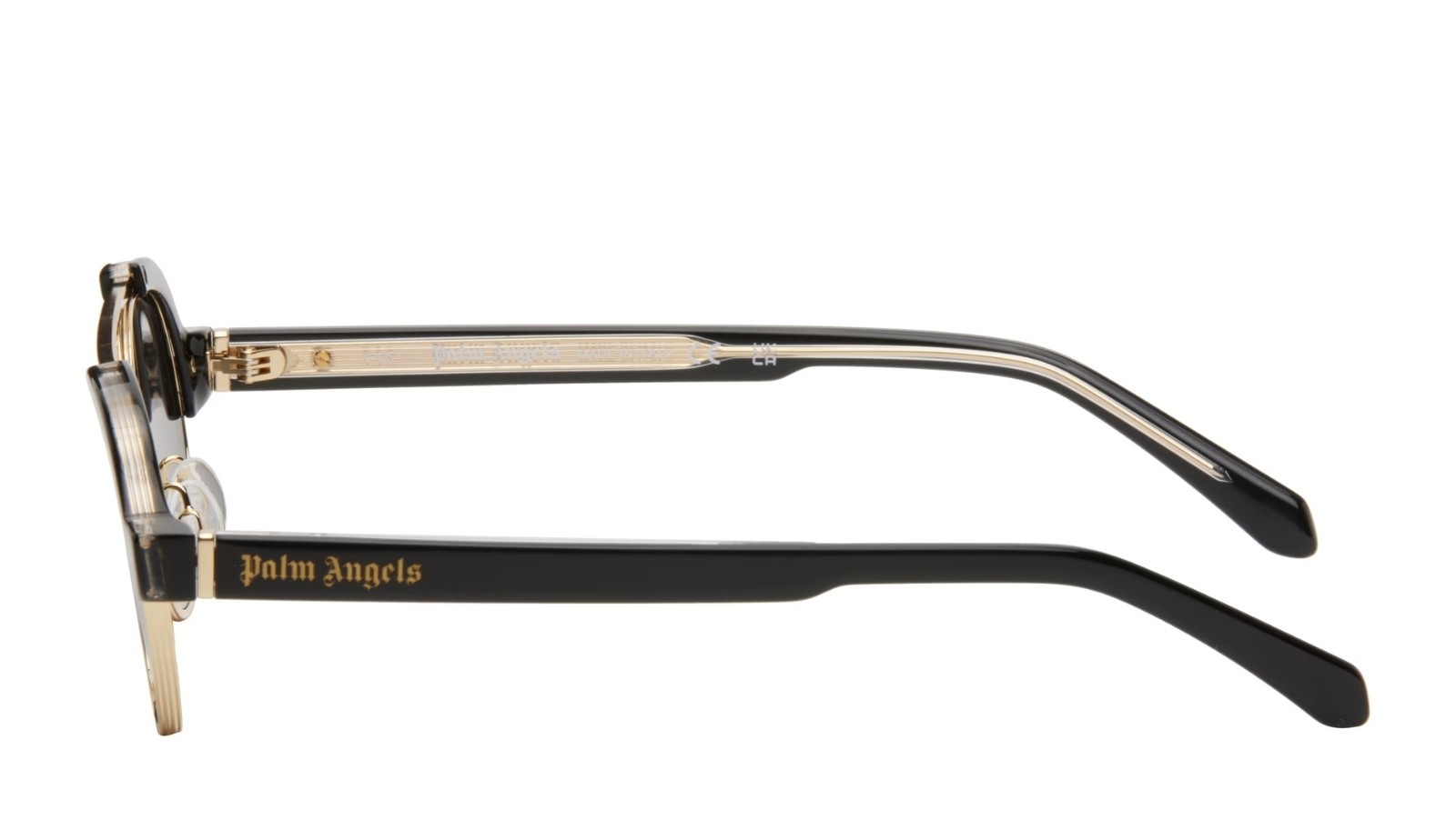 Occhiali da sole unisex Luxury Palm Angels PERI10C ARTESIA SUNGLASSES 1007 black gold dark grey nuova collezione