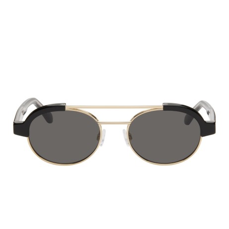Palm Angels PERI10C ARTESIA SUNGLASSES 1007 black gold dark grey