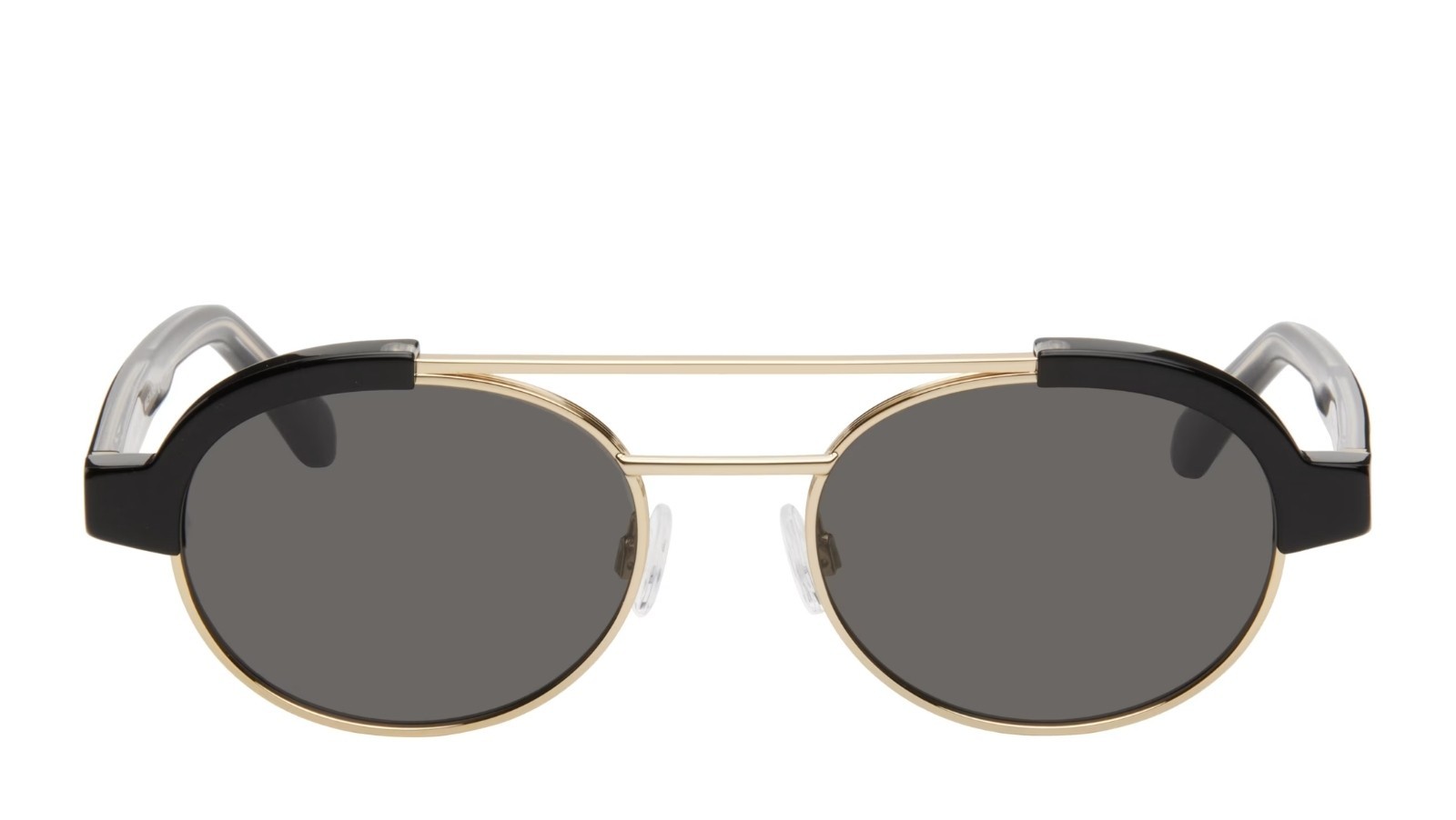 Occhiali da sole unisex Luxury Palm Angels PERI10C ARTESIA SUNGLASSES 1007 black gold dark grey nuova collezione