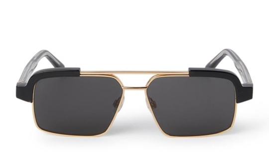 Palm Angels PERI10D PANORAMA SUNGLASSES 1007 black gold dark grey