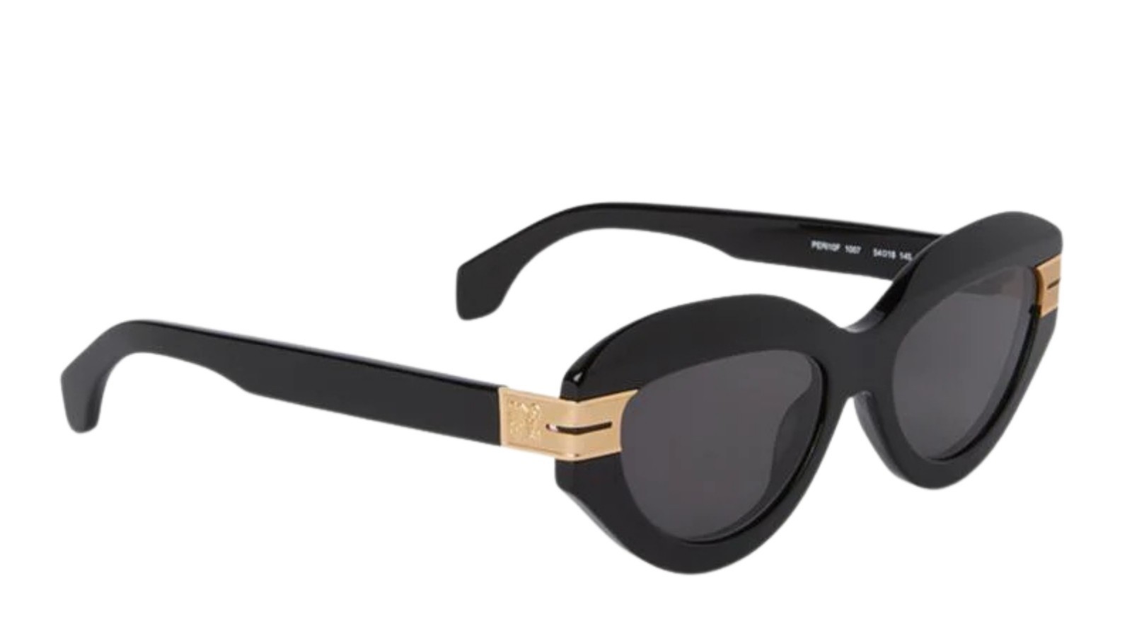 Occhiali da sole unisex Luxury Palm Angels PERI10F MIRACLE SUNGLASSES 1007 black dark grey nuova collezione