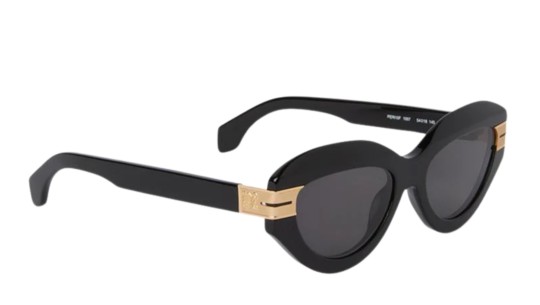 Occhiali da sole unisex Luxury Palm Angels PERI10F MIRACLE SUNGLASSES 1007 black dark grey nuova collezione