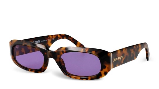 Occhiali da sole unisex Luxury Palm Angels PERI104 NOAH SUNGLASSES 6037 havana purple nuova collezione