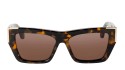 Palm Angels PERI099 HOLLYWOOD SUNGLASSES 6064 havana brown