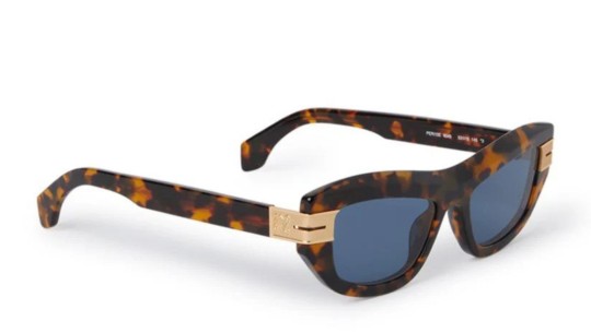 Occhiali da sole unisex Luxury Palm Angels PERI10E CLAIRE SUNGLASSES 6045 havana blue nuova collezione