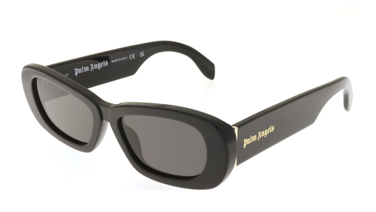 Occhiali da sole unisex Luxury Palm Angels PERI107 DANA SUNGLASSES 1007 black dark grey nuova collezione