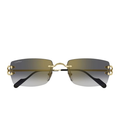 Cartier CT0550S 001 gold gold grey